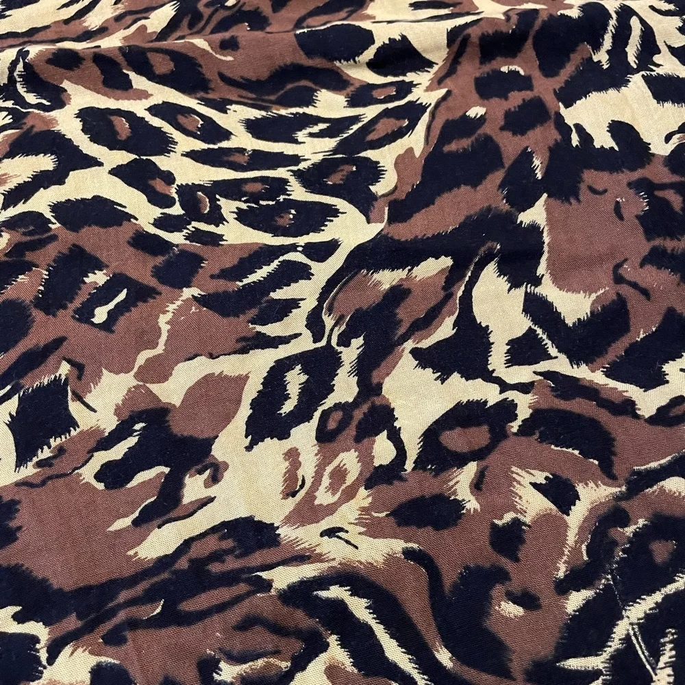 Animal Print X Long Rectangular Multifunctional Fashion Scarf Fashionable Scarf